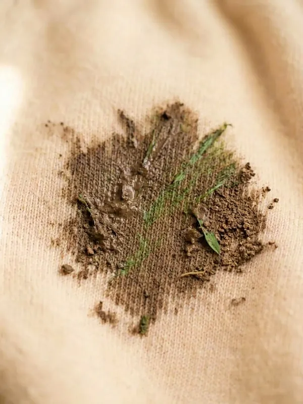 Park day stain on baby clothes